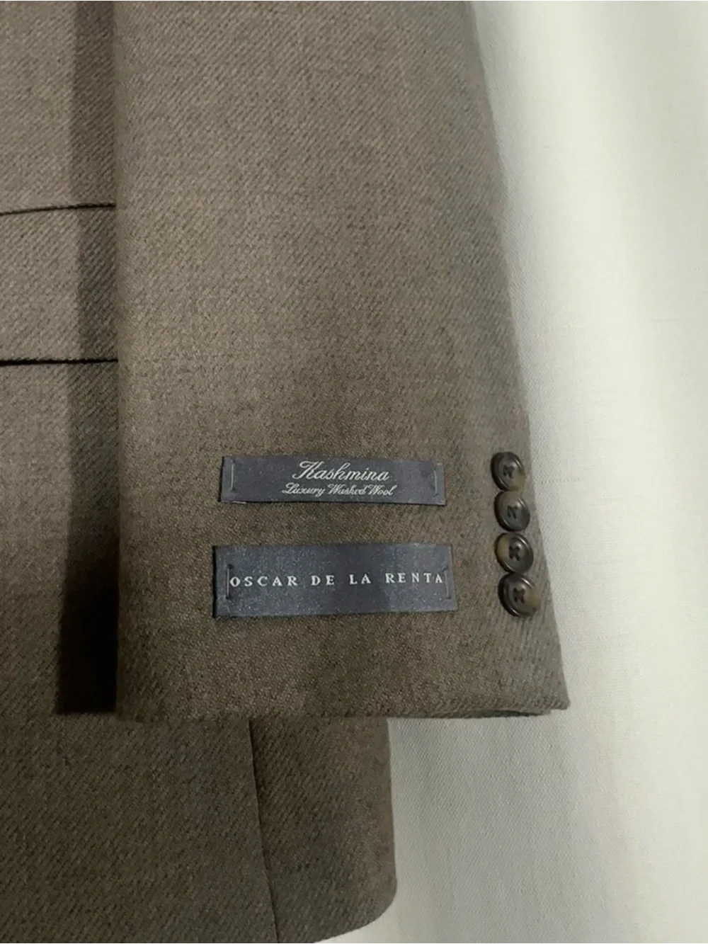 Oscar de la Renta Men’s Wool Blazer